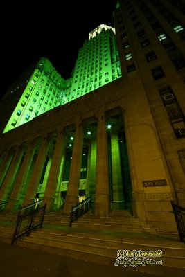 Buffalo's City Hall at Night