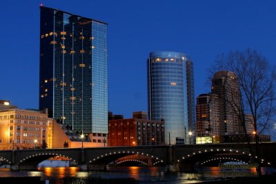 Grand Rapids at Night