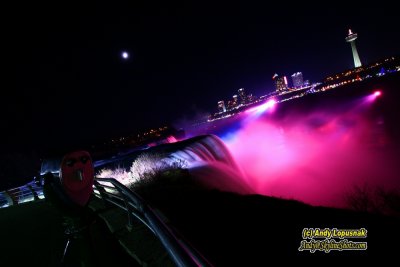 Niagara Falls at Night