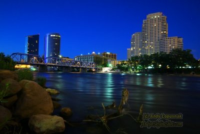 Grand Rapids at Night