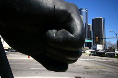 Joe Louis' fist - Detroit, MI