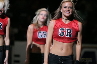 Grand Rapids Rampage cheerleaders