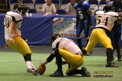 Kalamazoo Xplosion kicker Brad Selent