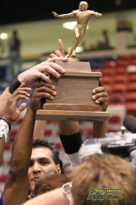 Michigan Pirates celebrate divisional championship