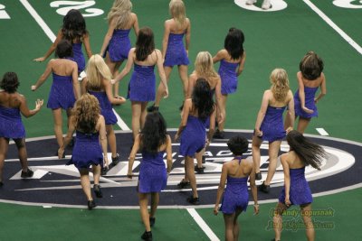 Chicago Rush cheerleaders