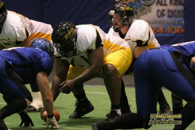 Kalamazoo Xplosion QB Bill Skelton under center