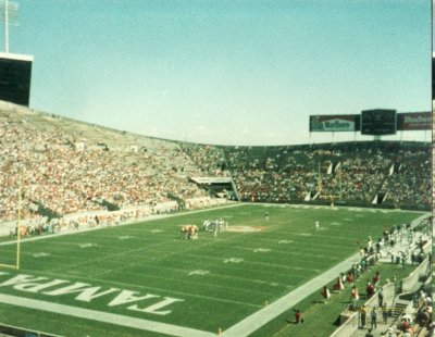 Tampa Stadium - Tampa, FL (circa 1987)