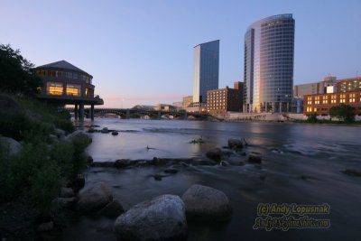 Grand Rapids at Night