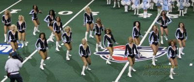 AFL Kansas City Brigade cheerleaders