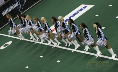 AFL Kansas City Brigade cheerleaders