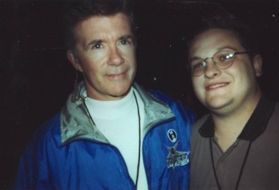 Me with Alan Thicke from Growing Pains