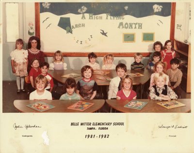 Kindergarten group photo