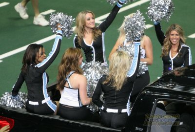 AFL Kansas City Brigade cheerleaders