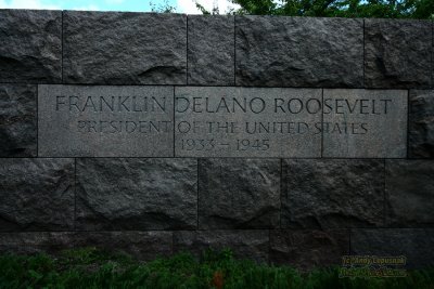 Franklin Roosevelt Memorial