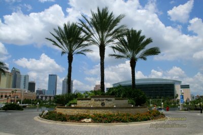 Tampa, Florida from Harbor Island