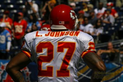 Kansas City Chiefs RB Larry Johnson