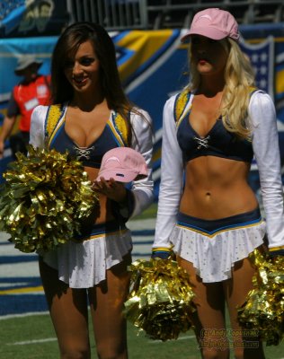 San Diego Chargers cheerleaders