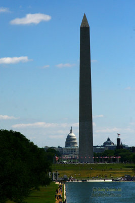 Washington Monument & the Capitol