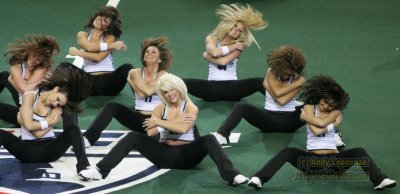 AFL Kansas City Brigade cheerleaders