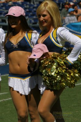 San Diego Chargers cheerleaders