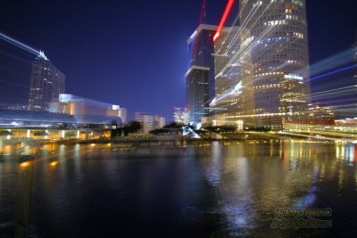 Downtown Tampa zoomed in & out