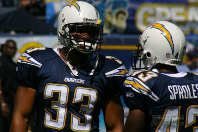 San Diego Chargers RB Michael Turner & Darren Sproles
