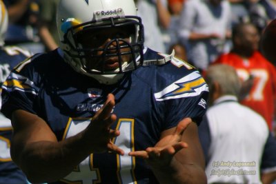 San Diego Chargers FB Lorenzo Neal