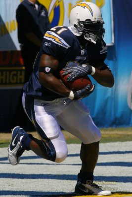 San Diego Chargers running back LaDainian Tomlinson