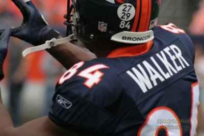 Denver Broncos WR Javon Walker