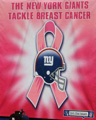 Breast Cancer Awareness Day at Giants Stadium