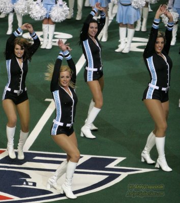 AFL Kansas City Brigade cheerleaders