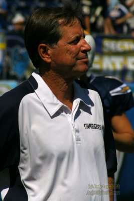 San Diego Chargers head coach Norv Turner