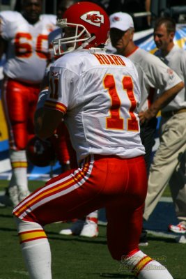 Kansas City Chiefs quarterback Damon Huard