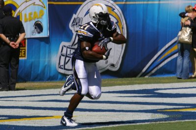 San Diego Chargers running back LaDainian Tomlinson