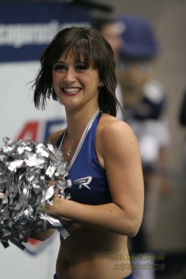 AFL Chicago Rush cheerleader