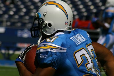 San Diego Chargers RB Michael Turner