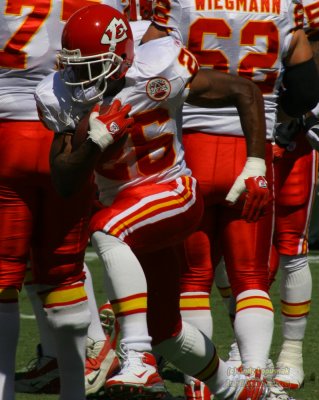 Kansas City Chiefs running back Michael Bennett