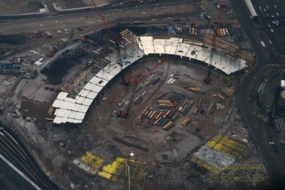 Construction of the New Meadowlands Stadium - Dec. 8, 2007