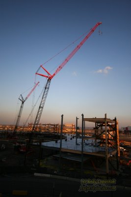 Construction of the New Meadowlands Stadium - Dec. 8, 2007
