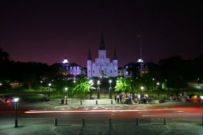 St. Louis Cathedral at Night
