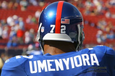 New York Giants DE Osi Umenyiora