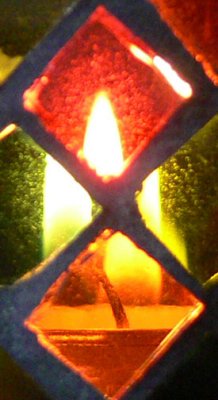 Candle wick vertical