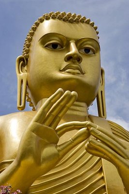 Buddha, Golden Temple in Dambulla