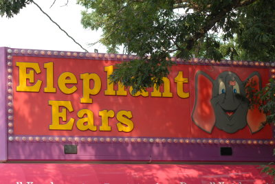 whats a fair without elephant ears