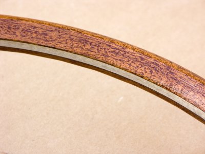 MGA African Mahogany bent spiral