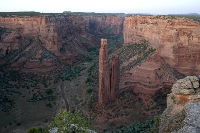 Spider Rock after Sunset