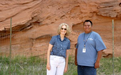 Karsten, Our Navajo Guide
