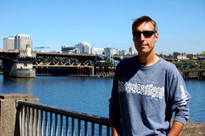 chris at the willamette river, 2