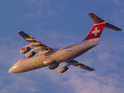 Swiss BAe 146 RJ100