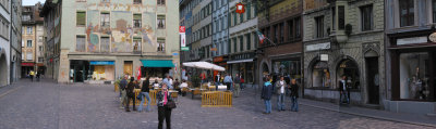 An old square in Lucerne